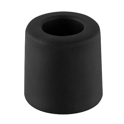 Стопер за врата с винт и дюбел, 40N черен DX75