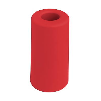 Стопер за врата с винт и дюбел, 75N червен DX75