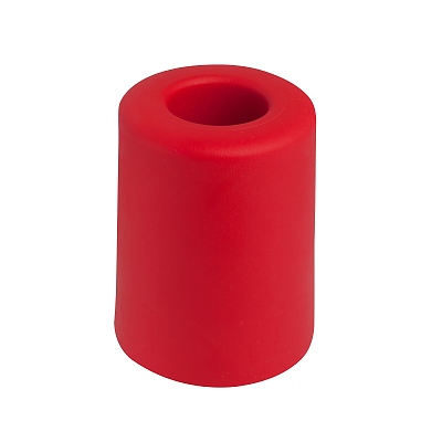 Стопер за врата с винт и дюбел, 50N червен DX75