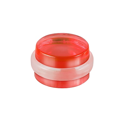 Стопер за врата самозалепващ, оранжево-прозрачно, 912