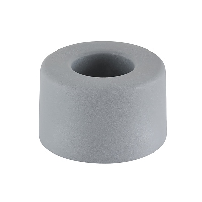 Стопер за врата с винт и дюбел, 25N сив DX75