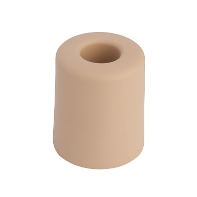 Стопер за врата с винт и дюбел, 35N бежов DX75