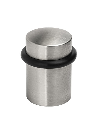 Стопер за врата с винт и дюбел, 44ST0D никелиран