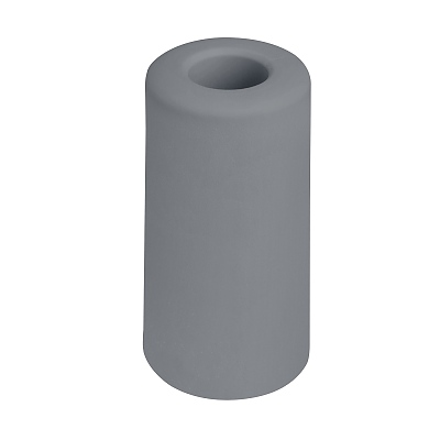 Стопер за врата с винт и дюбел, 75N сив DX75