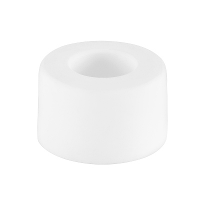 Стопер за врата с винт и дюбел, 25N бял DX75