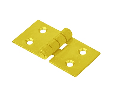 Панта строителна 50x25x1.5мм жълт цинк 