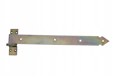 Панта за врата  600x40x3.5mm ж.цинк к-кт.