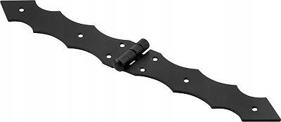 Декоративна панта 300x40x2.0 черна 