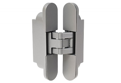 Невидими панти за интериорни врати AXOR 120/24mm сива