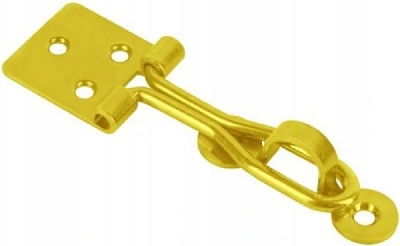 Закопчалка 130x30х1,5 жълт цинк