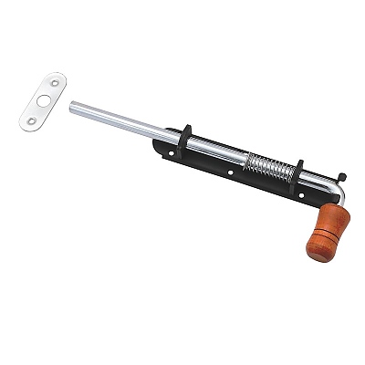 Резе с пружина черно,тясна основа 250/10 мм,