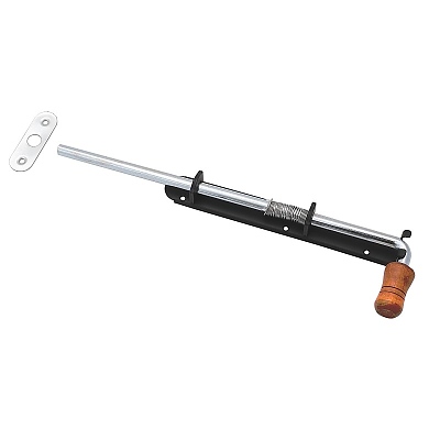 Резе с пружина черно,тясна основа 350/10 мм,