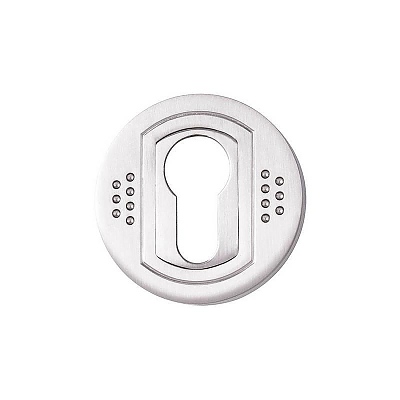 Розетка кръгла за дръжка LiVio, никел секретна