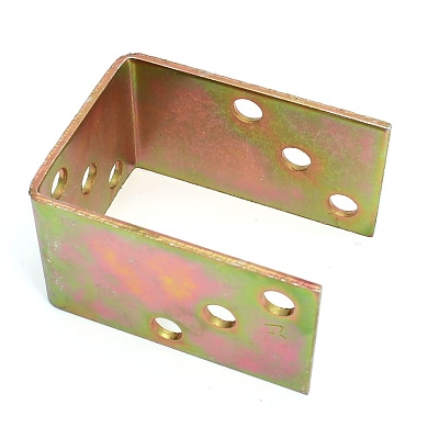 Основа U-образна  140 mm   140x60x120x3 mm ж.цинк