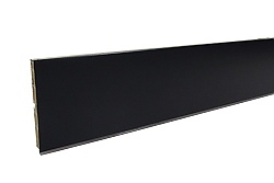 Цокъл 10см PVC 3m , черен гланц