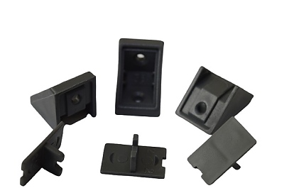 Ъглова сглобка 24х24х20 шистово сиво 