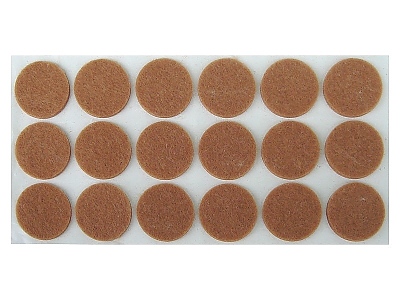 Меки стъпки самозалепващи, кръгли.