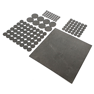 Самозалепващи подложки EVA дунапрен за мебели, комплект 125 бр