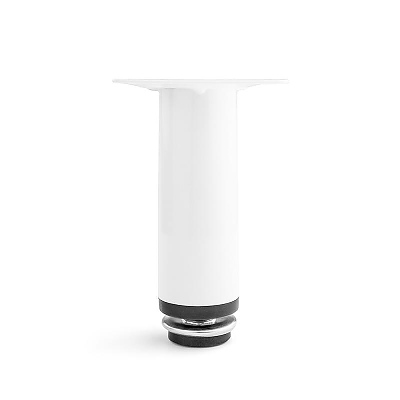 Метален крак DN-737, fi30  H=100 бял, №244 
