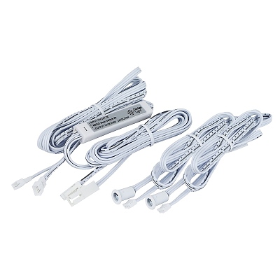 NEXO сензор за гардероб за две врати, бял