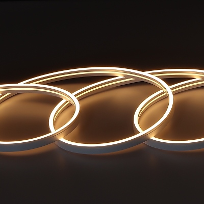 Neon Flex LED лента IP67 6.2W / m, топло бял  24V