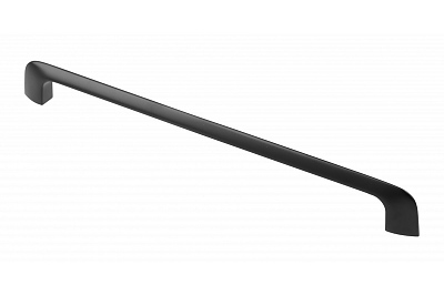 Мебелна дръжка MILAN, черен мат-256mm №198